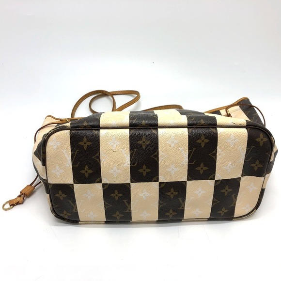 Louis Vuitton Monogram Rayleur Neverfull MM Tote Bag Brown - Picture 3 of 10